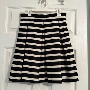 Chicwish Black and White Stipe Skirt